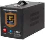 Avarinis maitinimo &scaron;altinis KEMOT PROsinus-1000 keitiklis su gryna sinusine banga ir 12V 230V 1000VA/700W įkrovimo funkcija &ndash; juodas