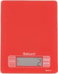 Virtuvinės svarstyklės Saturn ST-KS7235 red