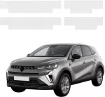 GrizzGlass bespalvė techninė danga HeavyDuty Clear visiems slenksčiams, skirta Renault Captur (2024-2026) [4w1] (GRZ20970)