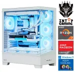 Stacionarus kompiuteris INTOP AQUA Ryzen 7 9700X 32GB DDR5 1TB SSD M.2 NVME RX9060XT 16GB WIN11 (RW91810WH) (Atnaujinta)