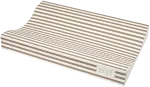 Meyco Baby vystymo lenta Fat Stripe Taupe, 50 &times; 70 cm