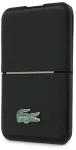 Dėklas Lacoste PVC Iconic Petit Pique MagSafe Wallet with Stand Juodas