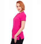 Rank&scaron;luostis Didelis dėmėms atsparus kirpėjo kosmetologo prijuostė rožinė juoda balta xxxl 3xl