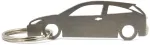 Nerūdijančio plieno raktų pakabukas Ford Focus Mk1 3d