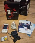 Dėklas Nokia 5200 Baltas/red Naujas! Komplektai! Unikalus! Be užrakto!