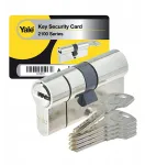 Yale 2100 nikeliuota spyna 30/40 6.d