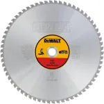 Dewalt 355x25.4mm 66 dantų metalo pjovimo diskas stacionariems pjūklams
