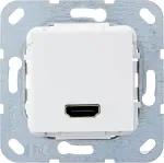 Gira 566903 hdmi įdėklas, lyties keitiklis, grynai balta