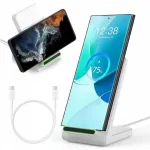 Tech Protect Greitasis belaidis Qi indukcinis įkroviklis 15w, skirtas Galaxy S25/s24/fe/ultra