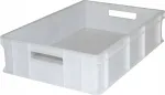 Plastikinis konteineris 600x400x140 baltas