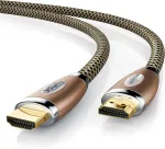 Csl - 5m premium hdmi kabelis 2.0b uhd 4k - didelis greitis su ethernet - hdmi 2.0b 2.0a 2.0 1.4a - 4k ultra hd 2160p full hd 1080p - trigubai ekranuotas kabelis - 3d arc cec - vario dizainas