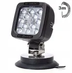 Led darbinis žibintas 12 led magnetas 3m laidas (691.3)