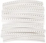 1200 vnt. 0402 Smd rezistorių ir kondensatorių rinkinys