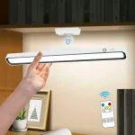Belaidis Led ap&scaron;vietimas, magnetinė Usb lempa su nuotoliniu valdymu spintai