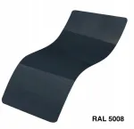 Ral 5008 poliesterinis miltelinis dažas, glotnus blizgesys