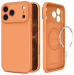 Dėklas TECH-PROTECT SILICONE MAGSAFE IPHONE 17 PRO MAX / 18 PRO MAX COSMIC Oranžinis