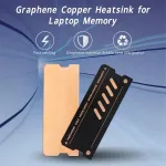 Dpofirs M.2 heatsink ssd au&scaron;intuvas, skirtas m.2 ne&scaron;iojamam kompiuteriui ddr5 ddr4 atminties ssd au&scaron;inimui, m2 ssd au&scaron;intuvas atminties au&scaron;inimo heatsink grafeno vario heatsink