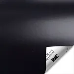 Plėvelė 10x10 S12 Satin Juodas Juodas Satinas | 3m 2080 Testeris