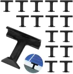 10 saulės kolektorių vandens nutekėjimo spaustukų rinkinys, saulės kolektorių dumblo pa&scaron;alinimo spaustukas, fotovoltinių modulių valymo spaustukai, drenažo spaustukai fotovoltinei plok&scaron;tei, 30 mm