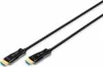 Assmann Electronic &bdquo;Assmann&ldquo; elektroninis ASSMANN jungiamasis kabelis HDMI hibridinis &scaron;viesolaidinis &bdquo;Premium HighSpeed Ethernet&ldquo; AOC 4K 60Hz UHD tipas HDMI A/HDMI AM/M 20m