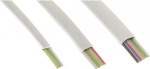 InLine Modulinis kabelis 6 venos, balta, 100m, žiedas (69986W)