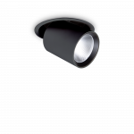 Ideal Lux 30W recessed lamp NOVA, 3000K, chrome