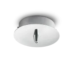 Pakabinamas &scaron;viestuvas Ideal Lux rosone metallo 1 luce cromo