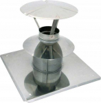 SpiroFlex 60/100 TURBO VENTĖS SU STOGO PLOK&Scaron;TU //RSK.SX-TDNV60/100WPD