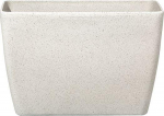Beliani vazonas 60 x 27 x 41 cm smėlio spalvos BARIS