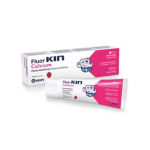 Kin Fluorkin kalcio ir bra&scaron;kių skonio dantų pasta vaikams 75ml