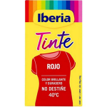 "Iberia" neblunkantys drabužių dažai 40 Raudona 70g