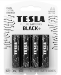 Marka Niezdefiniowana &bdquo;Tesla Juodas+ LR6 B4&ldquo; 1,5v 4 vienetų 4 vienetai