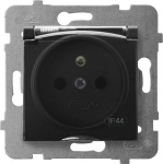Ospel GN.1-KR.Z/U.IP44 TRA.JUODA MAT ARIA