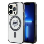 Karl Lagerfeld dėklas iPhone 15 Pro Max - skaidrus
