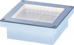Paulmann Lauko saulės kolektorius Aron IP67 3000K metalinis judesio jutiklis 5/40lm 10*10cm (PL94238) -