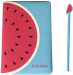 Escada, Summer Limited Edition - Sorbetto Rosso, GWP Notebook, Mėlyna