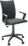 Biuro kėdė CLAUDIA, 59x57x87-96,5 cm, sėdynė ir atlo&scaron;as: vilkti audiniu, spalva: juoda