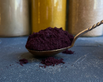 Ekologi&scaron;ki Aliejinės kopūstpalmės (acai) liofilizuotų uogų milteliai 100 g