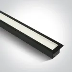 40W įleidžiamas linijinis &scaron;viestuvas, juodas, 4000K, 38145AR/B/C