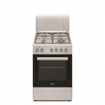Viryklė Simfer | Cooker | 5405SERGG | Hob type Gas | Oven type Electric | Nerūdijantis plienas | Plotis 50 cm | Electronic ignition | Gylis 60 cm | 43 L