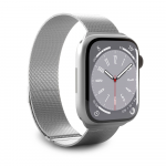 Puro 'MILANESE' apyrankė Apple Watch 42-44-45-49m, argento