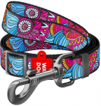 Waudog nailoninis pavadėlis &scaron;unims, "Summer" pattern, 20 mm pločio, ilgis 152-183 cm