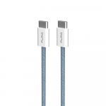 Puro Elektrik Puro Fabrik 60W USB-C - USB-C Cable 1.5m - Mėlyna