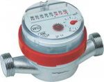EUROTECH Zenner ETWD Vandm&aring;ler varm til 90gr 1,5m3 80mm 3/4"nippel. PN16