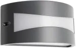 Sieninis &scaron;viestuvas 10W LED sieninis lauko &scaron;viestuvas ASTI LED, tamsiai pilkas, 3000K, IP54