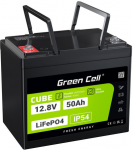 Green Cell Ličio-geležies-fosfato Akumuliatorius LiFePO4 Žalias Cell Cube 12,8V 50Ah LFPGC12V50AH