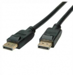 Xxx_Assmann Digitus ROLINE RM DisplayPort kabelis, v1.4, DP-DP, M/M, juodas, 3 m