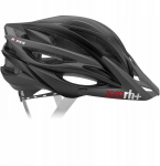 Dviratininko &scaron;almas zeroRH+ Rider Matinis Juodas - Matinis DARK Pilkas XS/M
