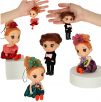 Miniatiūrinių lėlių rinkinys, 4 vnt