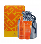 Collistar Moisturizing Tanning Milk Pur&scaron;kiklis Spf30 200ml + After Sun Shower - &Scaron;ampūnas 150ml + Pouch 200mlml dekoratyvinė kosmetika Unisex